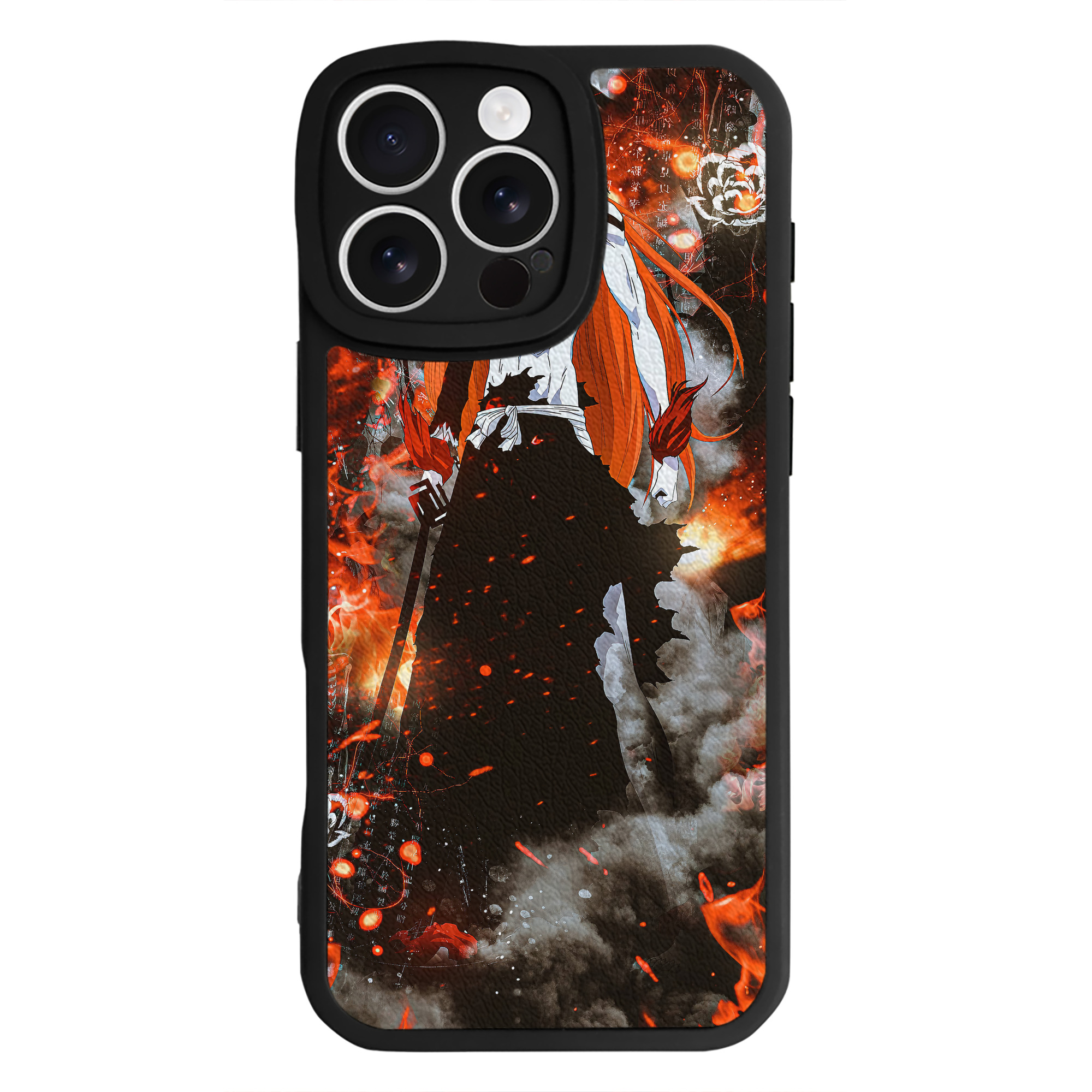 （画像用） ブリーチ BLEACH 【iPhone 16シリーズ対応】シリコンスマホケース（レザー調） 材質：シリコン